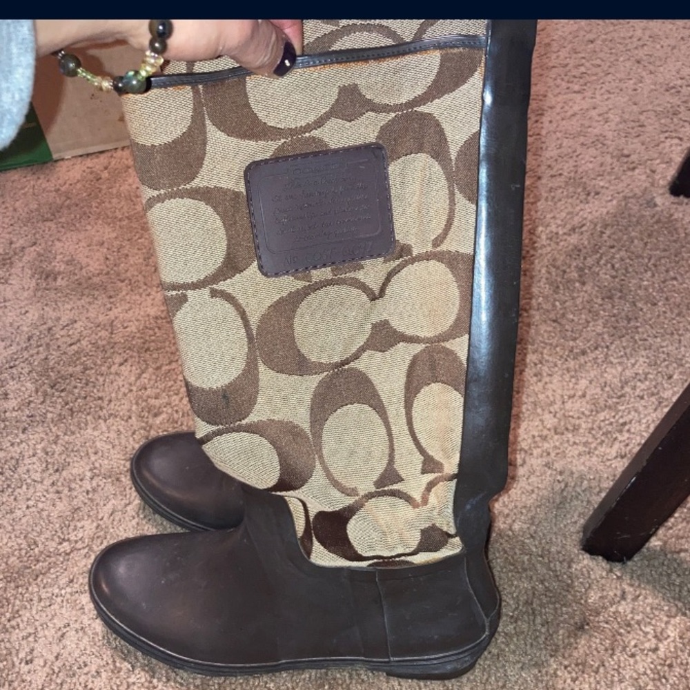 Coach Rainboots - image 1